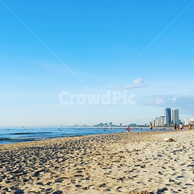 해변,바다,다낭,베트남,파도,해변,바다,beach,sea,사람들,대중,군중,other people,crowd