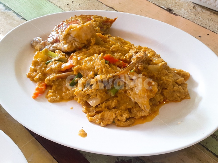 뿌팟퐁커리,태국요리,태국음식,커리,꽃게,음식,요리,food,태국,음식,식재료,요리,food,cook,meal,dishes,food reserves