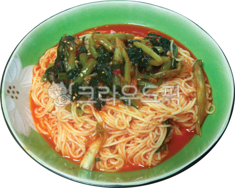 누끼,png,열무김치,열무김치말이국수,국수,비빔국수,한식,한국음식