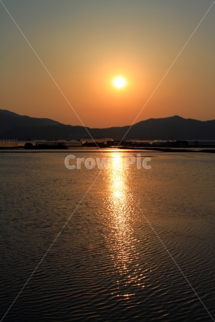시골,일몰,석양,논,야경,자연,풍경,nature,landscape,sunlight,햇빛,outdoors,옥외,sky,하늘,dusk,황혼,red sky,붉은 하늘,dawn,새벽,sunset