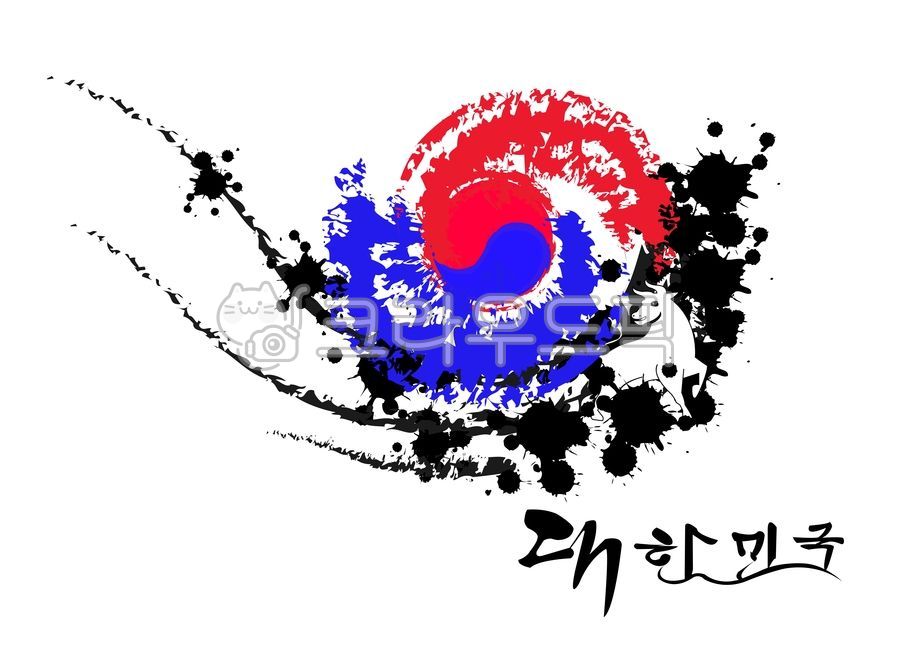 신축년,흰소해,소띠,태극,태극기디자인,대한민국,사괘,미술,art,graphics