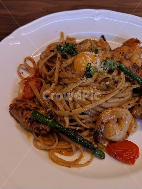 음식,파스타,새우,오일파스타,스파게티,요리,pasta
