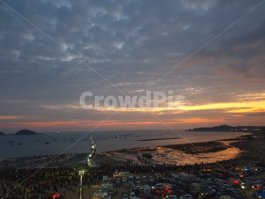 해돋이,풍경,1일,배경,시작,자연,풍경,nature,landscape,경치,outdoors,옥외,scenery,aerial view,조감도