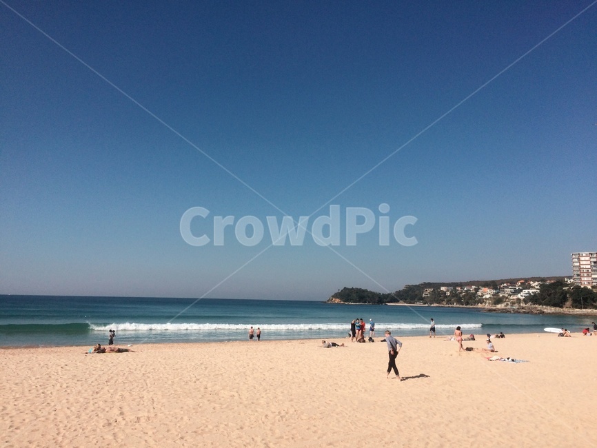 호주,비치,바다,하늘,해변,해변,바다,beach,sea