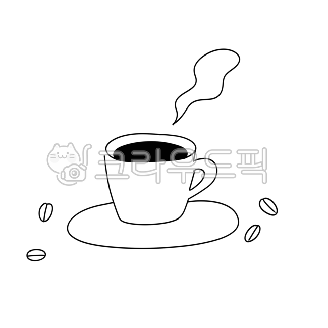 커피,아메리카노,커피png,카페일러스트,카페,따뜻한아메리카노