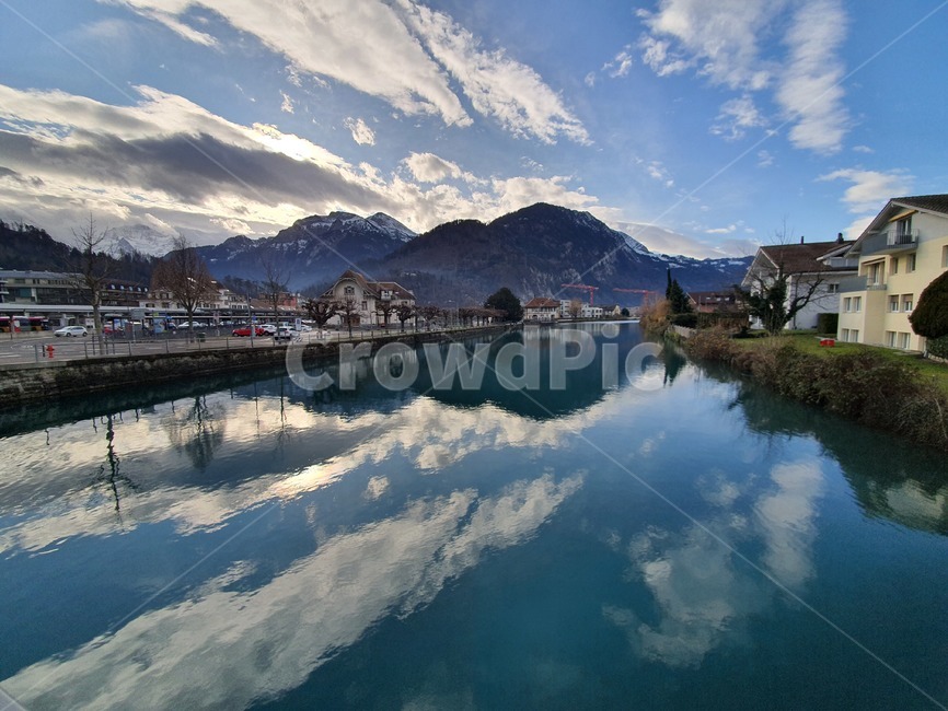 nature,자연,산맥,mountainrange,반영