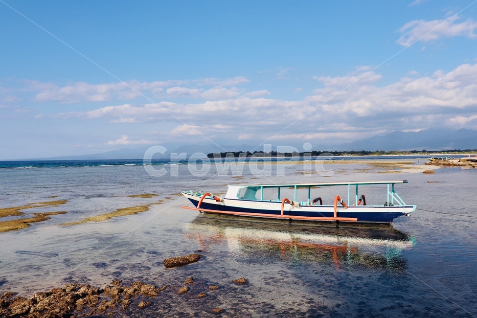 바다,보트,해변,beach,발리,여가,힐링,healing,여름,파란하늘,휴양지,배,boat,summer,구름,자연,nature