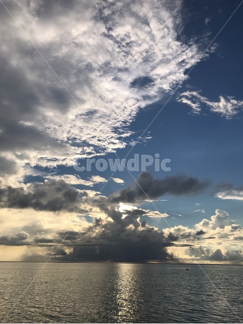 nature,하늘,적운,날씨,자연,cloud,outdoors,구름,sky,해지는