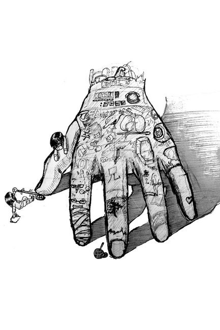 손,스케치,인생,내손으로할수있는것,잡념,고민,무게,그래픽,일러스트레이션,graphic,illustration