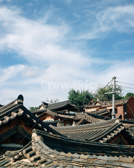 한옥,기와,기와지붕,한옥마을,한국,전통,도시풍경,건축,건물,하늘,hanok,southkorea,sky,city,traditional,한국전통,한국문화,korean traditional,korean culture,건축물,건물외관,exterior,building,structure,architecture,construction