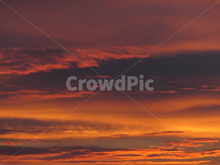 노을,하늘,풍경,sky,sunset,주황빛,붉은빛,노란빛,빗물,반사,자연,구름,핑크빛,plant,자연,풍경,nature,landscape,outdoors,옥외,dusk,황혼,일몰,dawn,새벽,red sky,붉은 하늘