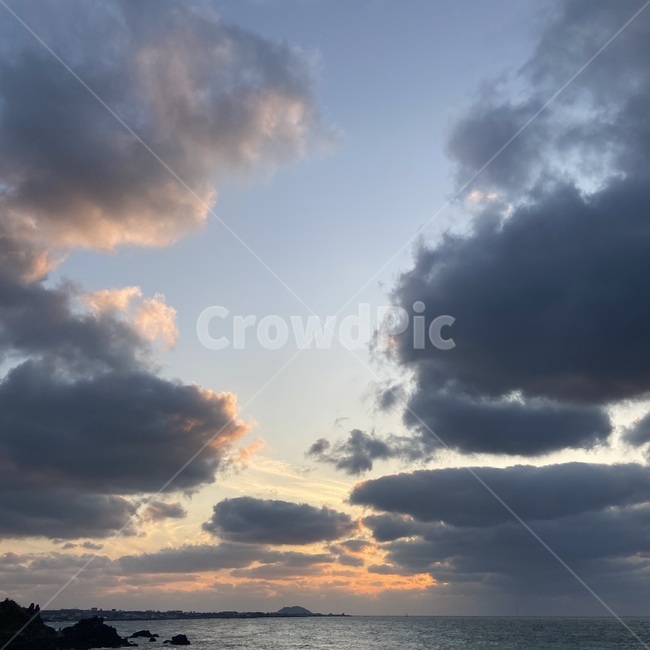 nature,자연,outdoors,적운,cumulus,cloud,하늘,sky,날씨,구름,weather,옥외,노을
