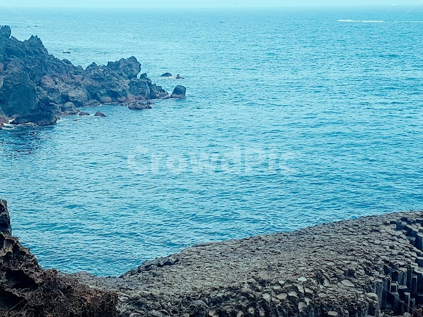 바다,주상절리,제주도,바위,sea