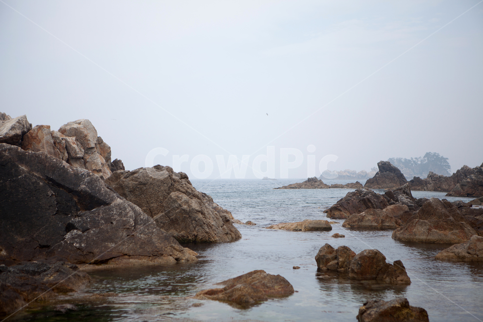 sea,wave,ocean,horizon,nature,바다,암초,파도,수평선,rock,바위,돌,동해,삼척,장호항,자연,풍경,nature,landscape
