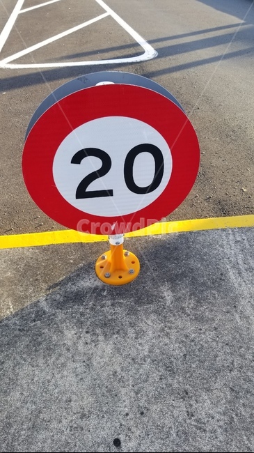 symbol,상징,도로표지판,속도제한,20km,20km제한