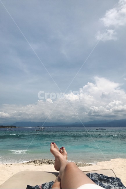 발리,길리,바다,휴양지,선탠,태닝,신체일부,몸,body,여행,휴가,traveling,vacation,trip