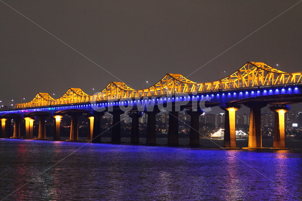 서울,한강,동호대교,동호대교야경,야경,서울야경