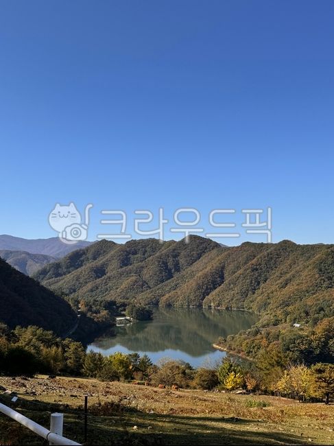 풍경,산,강,호수,들판,하늘,나무,물