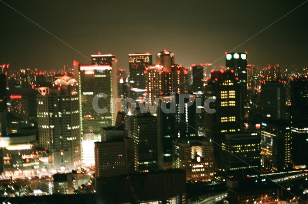 오사카,야경,감성,citylight,필름사진,필름,감성사진,night,nightcity