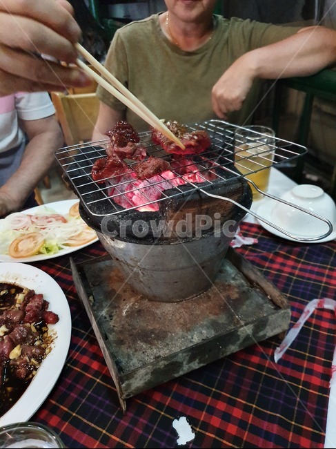 베트남,vietnam,송아지구이,호치민,hochimin