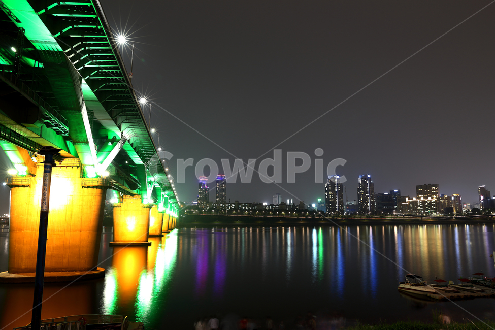 야경,다리,한강,휴식,산책,밤,야경,밤,풍경,nightscape,night,landscape,도시,city,한국도시풍경,한국도시경관,korea cityscape,건축물,건물외관,exterior,building,structure,architecture,construction