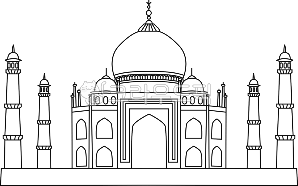 education,borders,kindergarten worksheets,childrens art,Taj Mahal coloring,landmark coloring,activity sheet materials,learning,Taj Mahal pattern,coloring materials,landmark line,Taj Mahal illustration,childrens education materials,art play,Taj Mahal line,