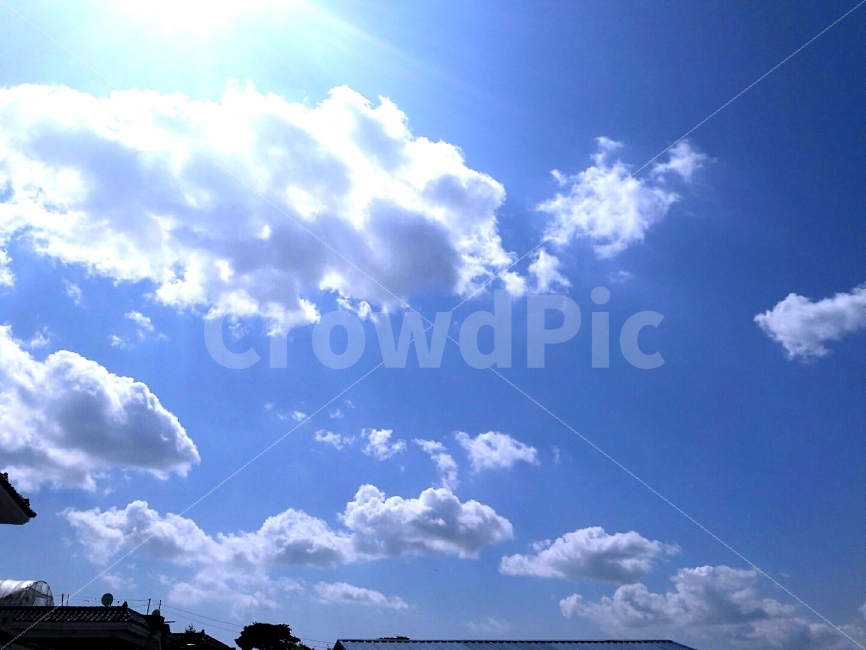 하늘,점심,맑음,집,햇빛,자연,풍경,nature,landscape,outdoors,옥외,sky,azure sky,푸른 하늘