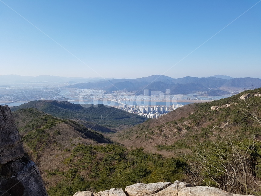 산,mountain,금정산,부산,지평선,nature,outdoors,horizon,자연,풍경,nature,landscape