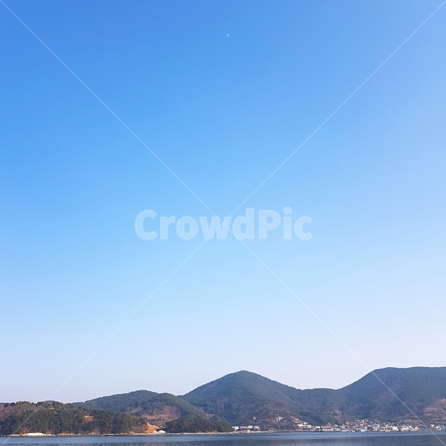 바다,하늘,풍경,파란색,섬,물,푸른색,해안도로,자연,풍경,nature,landscape,land,땅,outdoors,옥외,promontory,곶