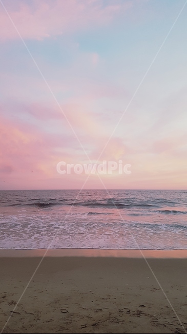 미국,la,산타모니카,바닷가,바다,노을,풍경,캘리포니아,해변
