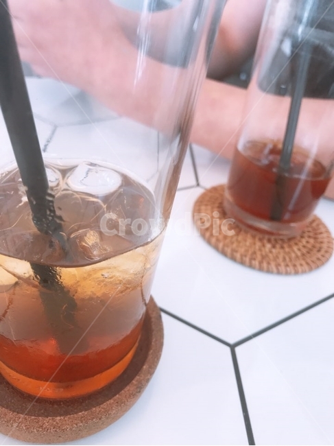 커피,아이스,시원한,테이블,컵,커피,카페,coffee,cafe