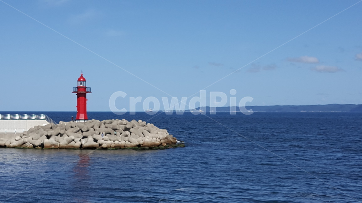 등대,방파제,테트라포드,바다,구름,화창한,맑은,깨끗한,lighthouse,tower,등대,lighthouse