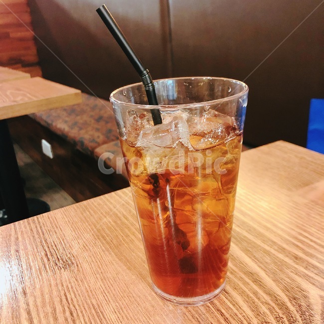 아이스티,얼음,카페,후식,음료