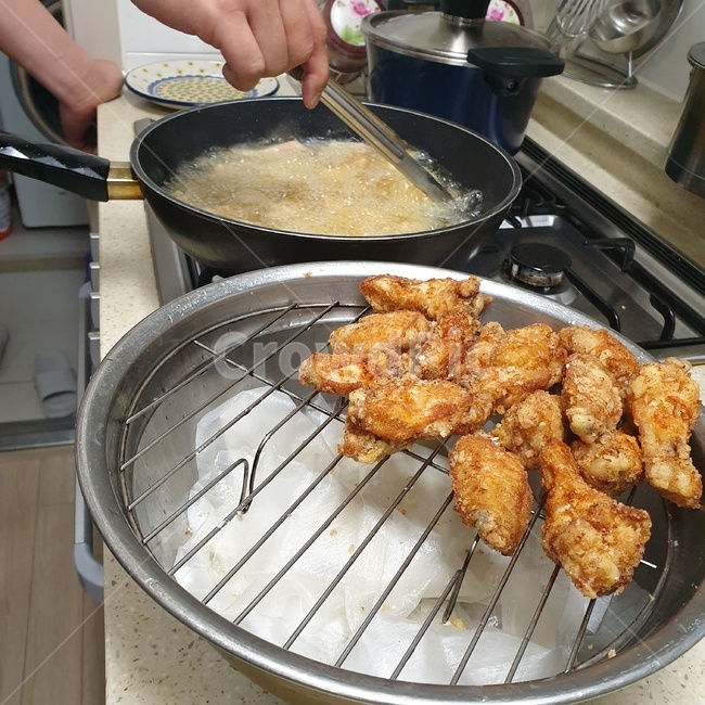 요리,치킨,집밥,닭고기,음식