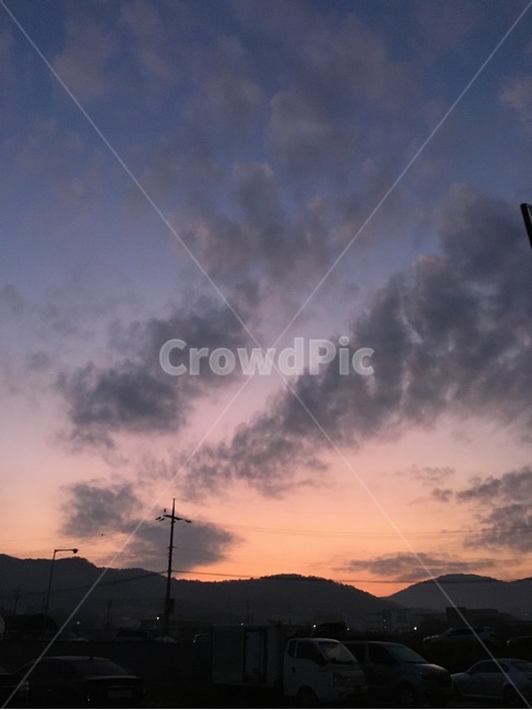 nature,자연,새벽,구름,야외,해돋이