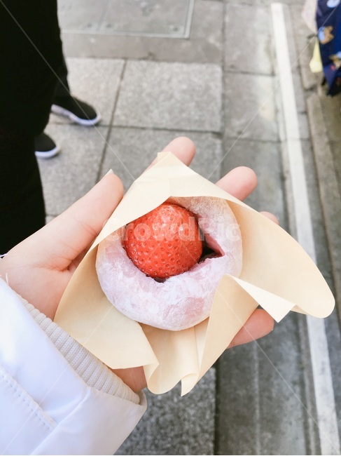딸기,딸기모찌,strawberry,음식,떡