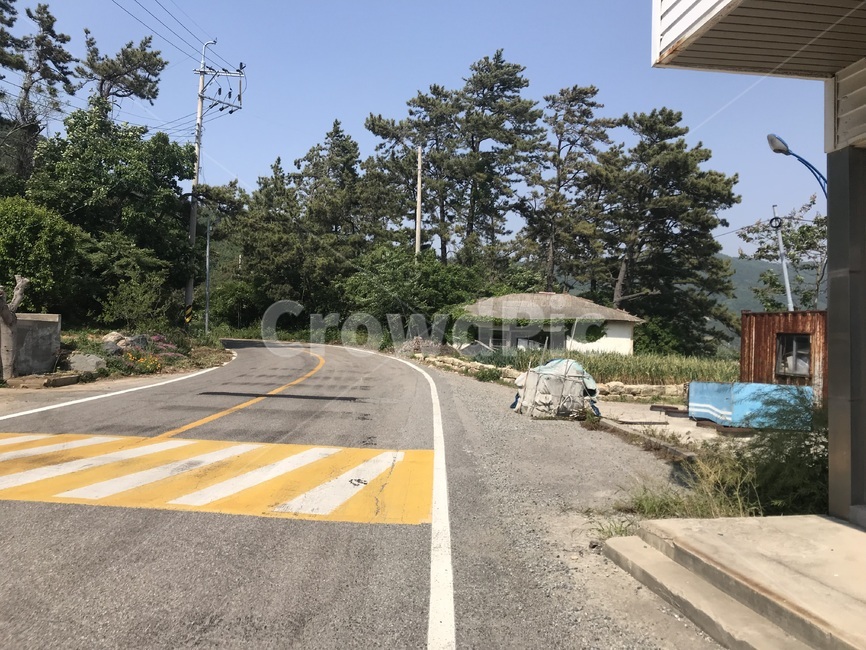 한적함,도로,시골,아스팔트,road