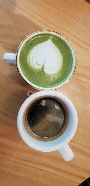 녹차라떼,아메리카노,휴식,여유,행복,커피,카페,coffee,cafe