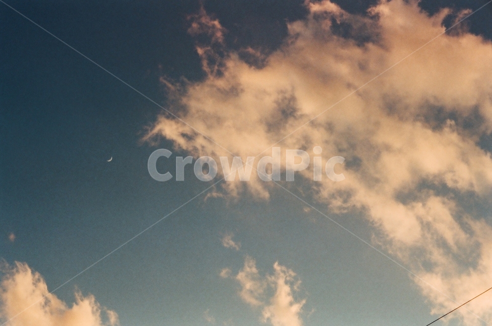nature,자연,weather,날씨,하늘,구름,sky,cloud,moon,달,노을