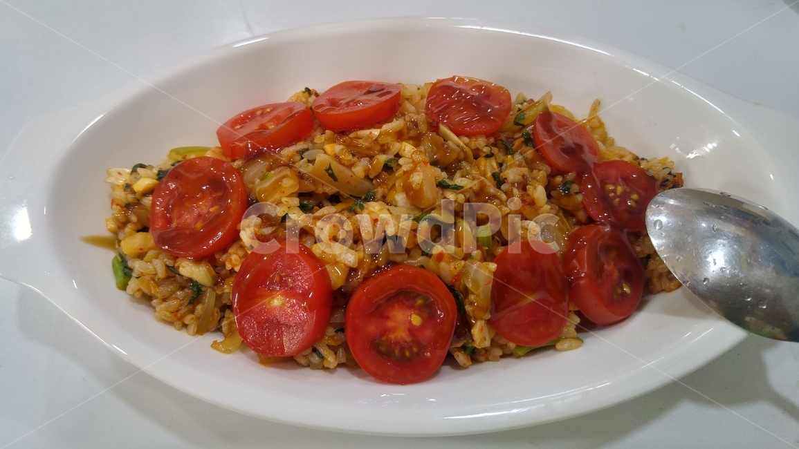 방울토마토,볶음밥,식사,음식,토마토,요리,음식,식재료,요리,food,cook,meal,dishes,food reserves