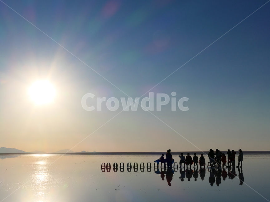 우유니,uyuni,소금사막,우유니소금사막,남미,볼리비아,salardeuyuni,우유니소금호수,소금호수,반사,물반사,해,노을