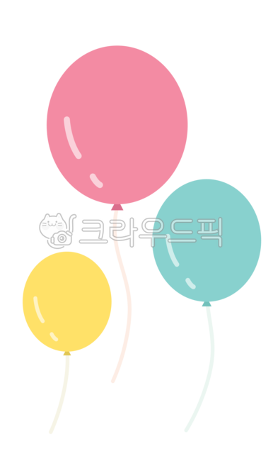 일러스트, 아이콘, illustration, icon, 풍선, 사진,이미지,일러스트,캘리그라피 - Sunnydays작가