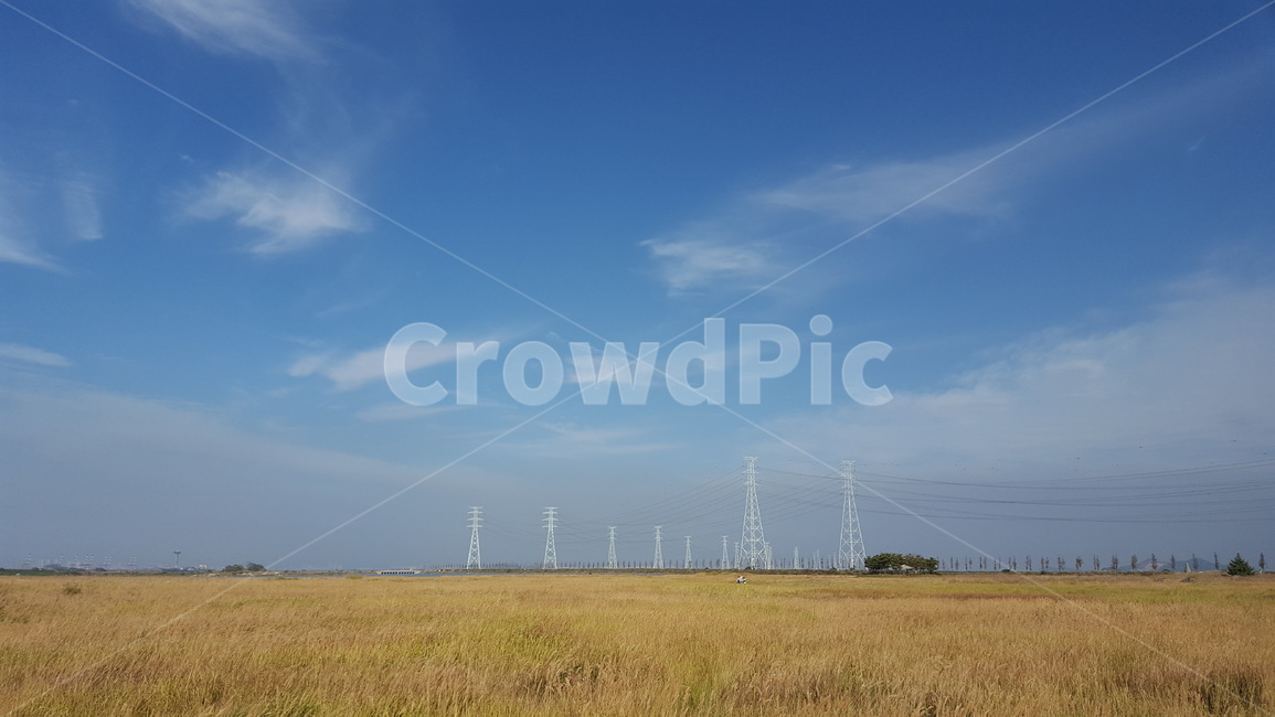 하늘,들판,구름,들녘,경치,풍경,자연,sky,field,clouds,plain,nature
