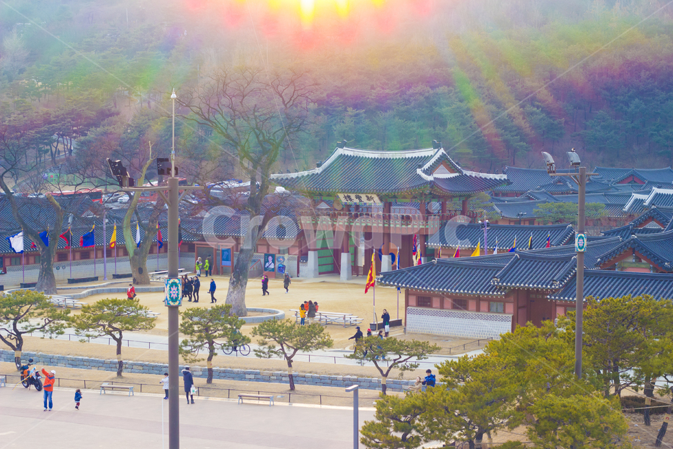 화성,화성행궁,수원,행궁,조선,건축물,옛건물,전통,가족