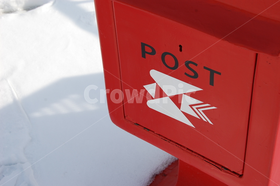 포스트박스,메일함,post,겨울,우체통