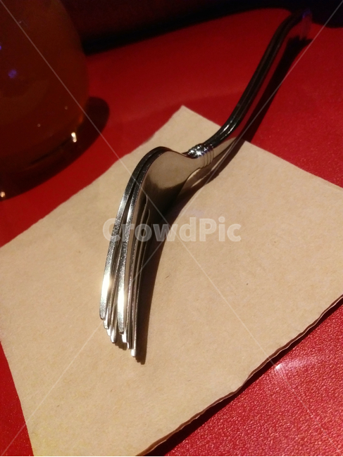 식사준비,포크,냅킨,식탁,fork,table,ready,restaurant,set,red
