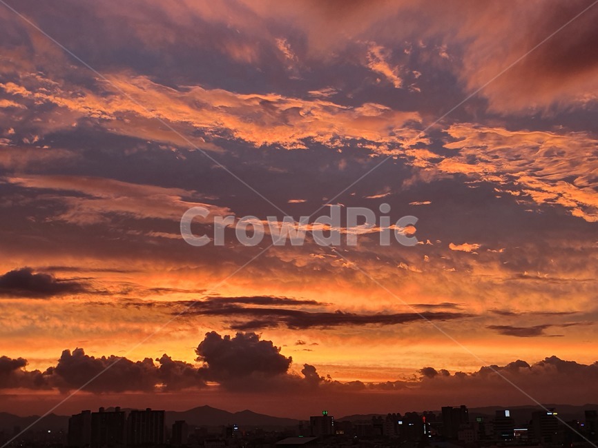 붉은노을,노을,황혼,저녁노을,하늘,구름,sunset,감성사진