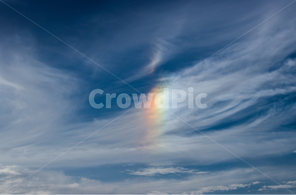 구름,무지개,하늘,맑은하늘,sky,rainbow,자연