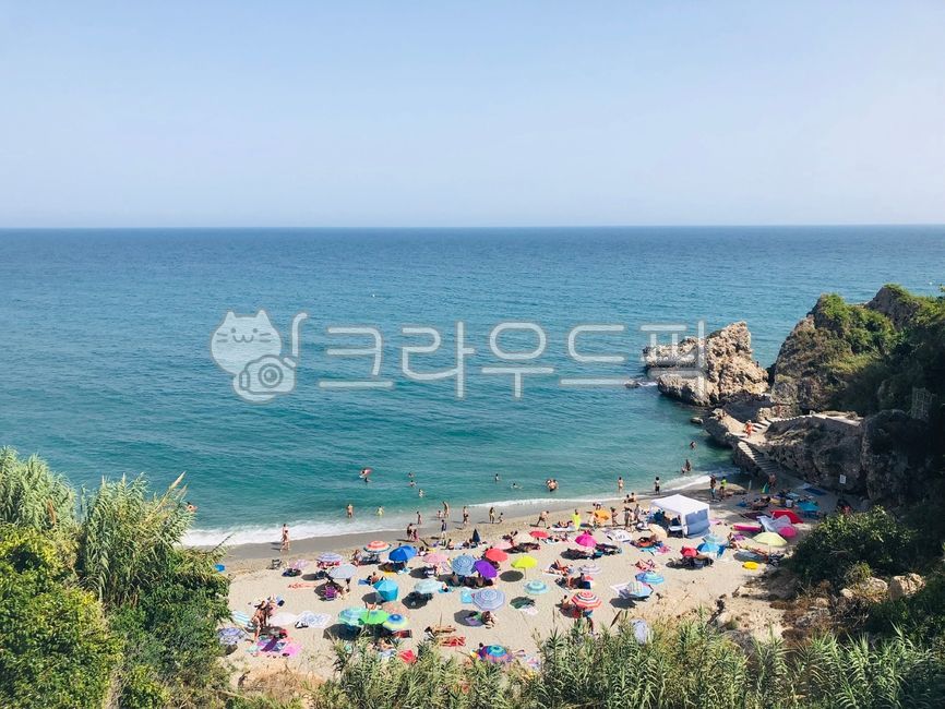 Spanish Beach,Nerja Beach,Beach,Coast,ocean,beach,Nerja,water,summer,Spanish sea
