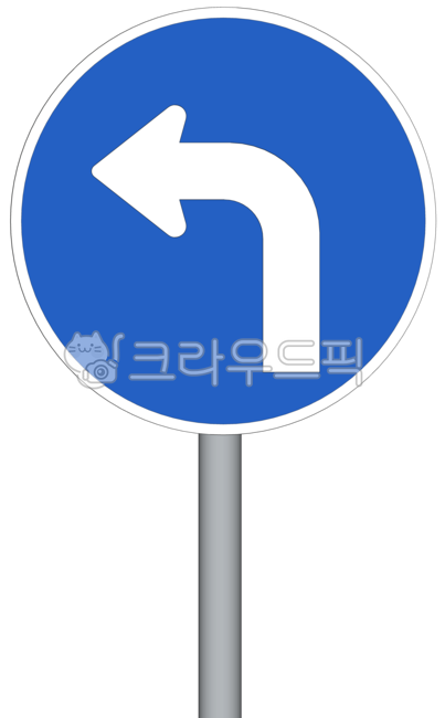 sign,road sign,left side,Pillar,road,turn left,public design,public facilities,road name,traffic sign,traffic,direction